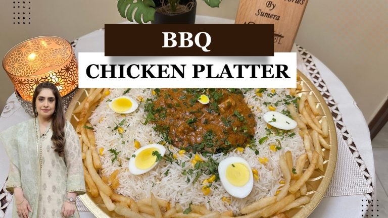 BBQ Platter Recipe | Very Delicious 😋 | Chicken Platter | Fries | Egg | Cooking Tutorial – 2024