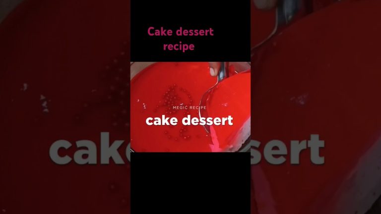 red vanilla cake dessert recipe#trending #youtubeshorts #viralshorts
