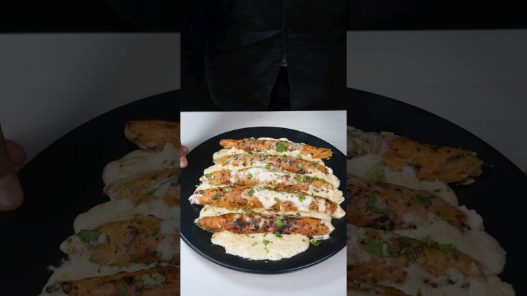 Chicken Malai Kabab Recipe Asmr #shorts #malaikabab