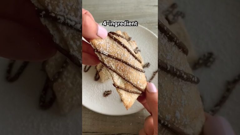 desserts Nutella 🍪 ASMR #shorts #dessert #recipe #easyrecipe #food #frenchtoast #shortsfeed #asmr