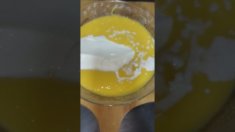 cream mango 🥭🍵#food #recipes #cookingrecipes #food #cookingfoodrecipes mango dessert 🍪