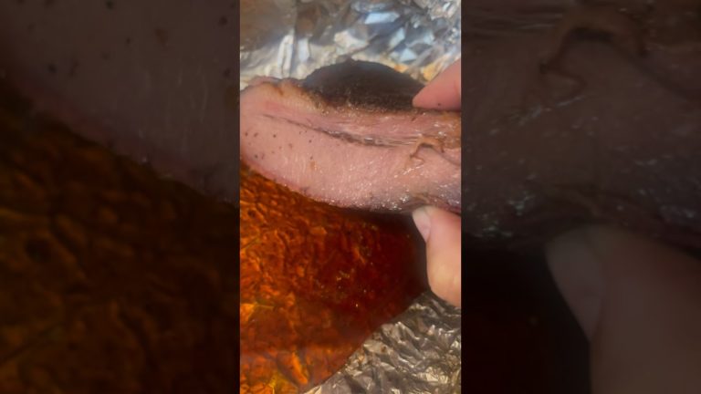 #Brisket #SmokingMeats small brisket only took me about 10 hours sliders for dinner