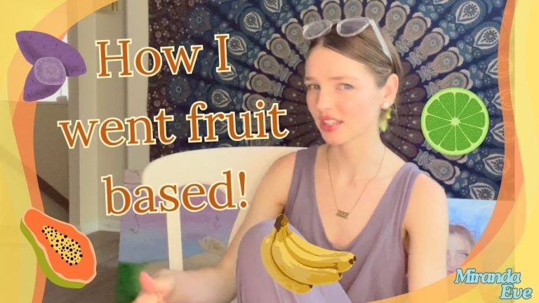 How I transitioned to fruit-based!
