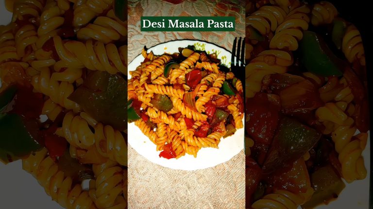 Pasta Recipe Indian style 🍝 #pasta #masalapasta #indianfood #recipe #cooking #shorts #youtubeshorts