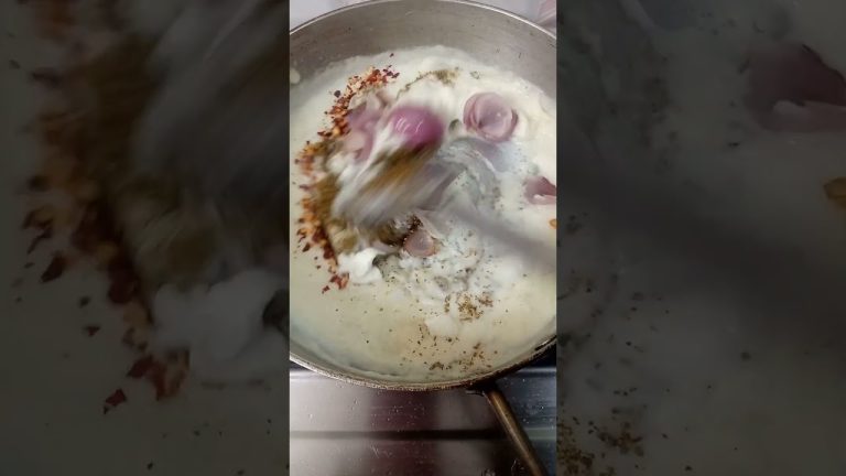 white sauce cheese pasta #asmr #asmrcooking #food #streetfood