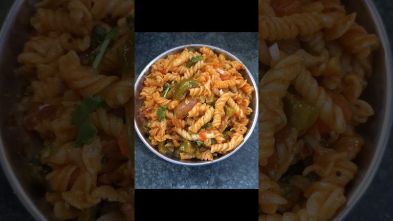 Indian Style Macaroni Pasta #Easy Macaroni Pasta Recipe #macaroni #Pasta #trending #viral #ytshorts