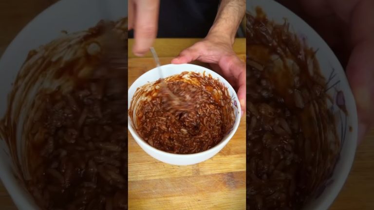 Leftover rice to chocolate mousse | Easy dessert recipes #asmr