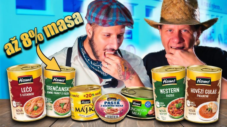 VELKÝ TEST HAMÉ VÝROBKŮ (2024) – chutná to jako tenkrát?