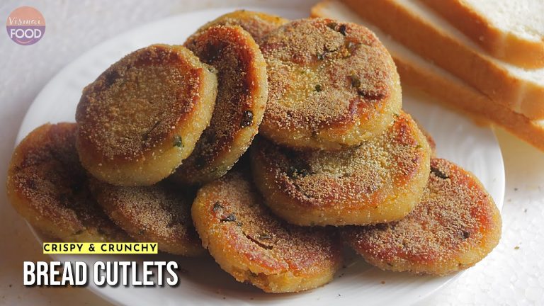 మిగిలిపోయిన బ్రెడ్ తో కరకరలాడే బ్రేడ్ కట్లెట్ | Crispy Bread Cutlets with Leftover Bread