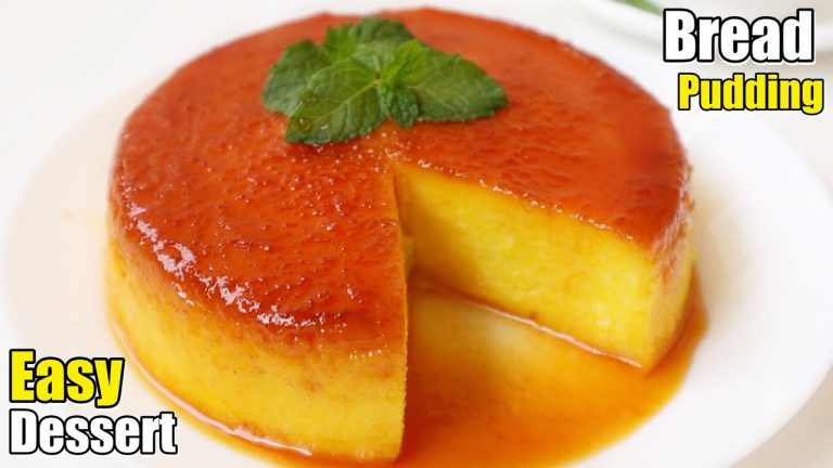 Bread Pudding | నోరూరించే బ్రెడ్ పుడింగ్ చేయడం చాలా ఈజీ..| without oven | Caramel Pudding Recipe