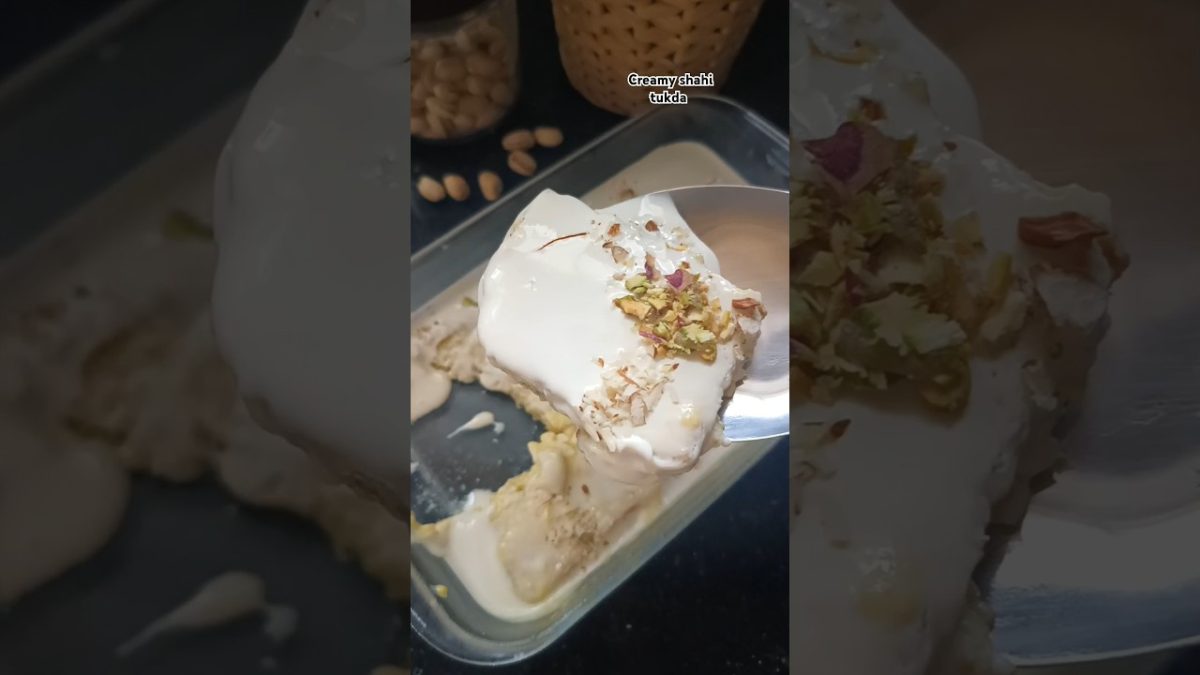 Rakhi special Dessert Recipe |Shahi Tukra Recipe |#shorts #recipe #shortsfeed