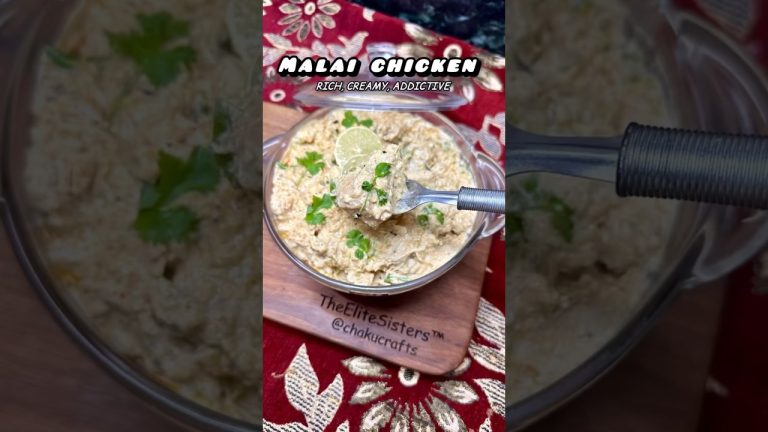 The Ultimate Chicken Recipe Is Here||Delicious Malai Chicken||Taste Aisa Ki Maza Ajayai#shorts#viral