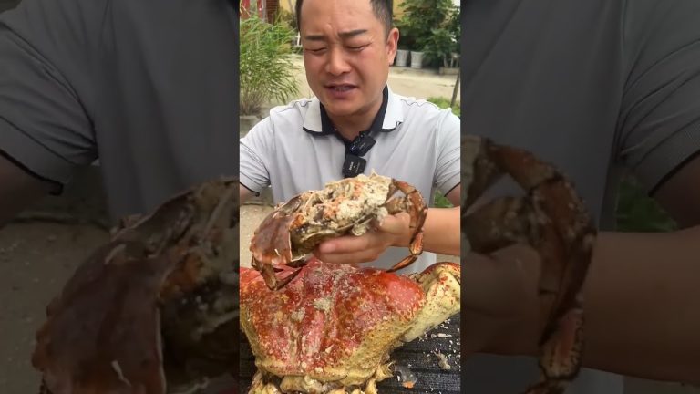 Crab Bread Delicious Female Crab #seafood #cheflifeamazing #crabmeat #food #seafoodrecipes