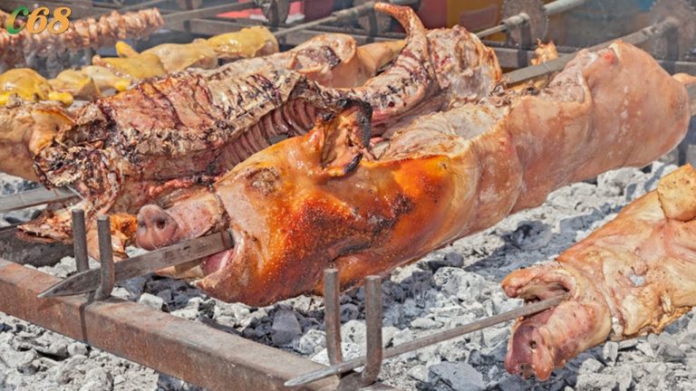 Street Food Tour – Grilled Pork Chops – Roast Duck and Roast Chicken