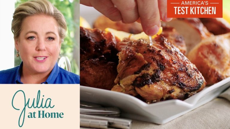 How to Make Grilled Wine-and-Herb Chicken | Julia At Home