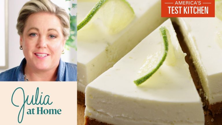 The Ultimate No-Bake Key Lime Cheesecake | Julia At Home