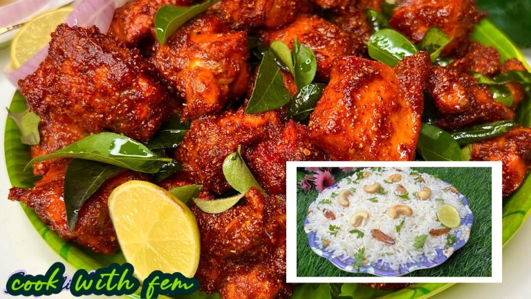 CHICKEN 65 With GHEE RICE – Two Best Recipes From My New Channel ‘BIRYANI QUEEN’ चिकन 65 घी चावल