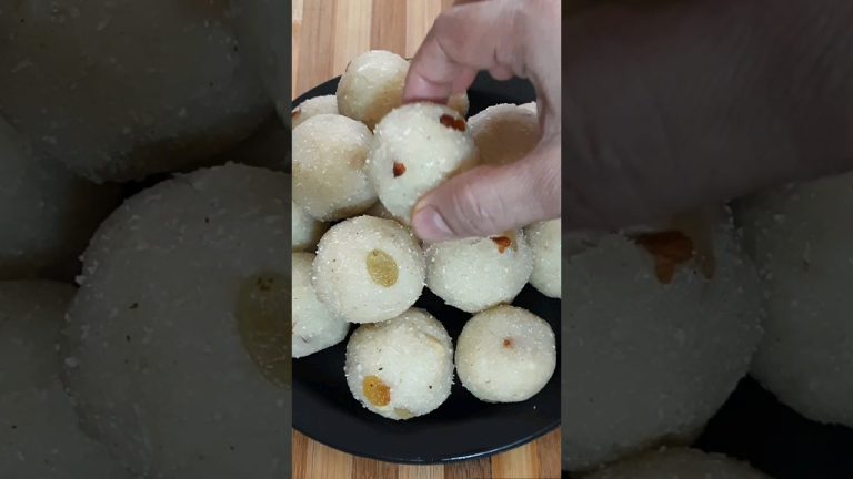 Rava Ladoo Reipe | #shorts #recipe