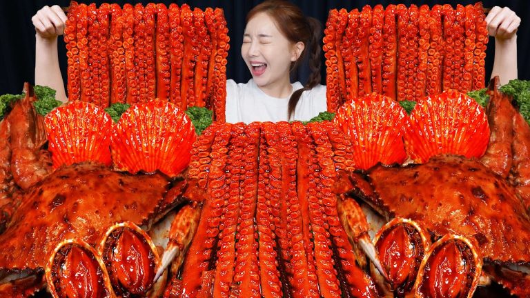 핵맵 🔥 매콤 낙지다리 해물찜 🐙 먹방 & 레시피 ! Spicy Octopus Legs & Seafood Boil Recipe Mukbang ASMR Ssoyoung