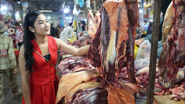 Market show '' Beef recipe '' : Yummy country style beef steak cooking – Countryside Life TV