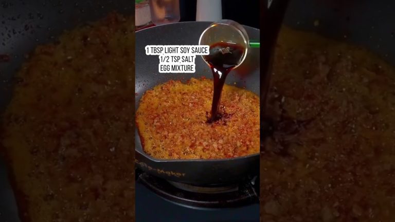 Chinese minced beef omelette