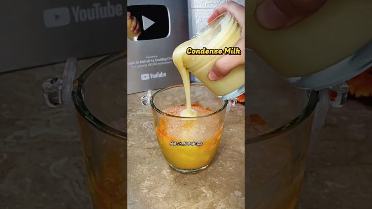 Mango Sagu Dessert Drink #mangodessert #mangosago #shorts #summervibes #recipes