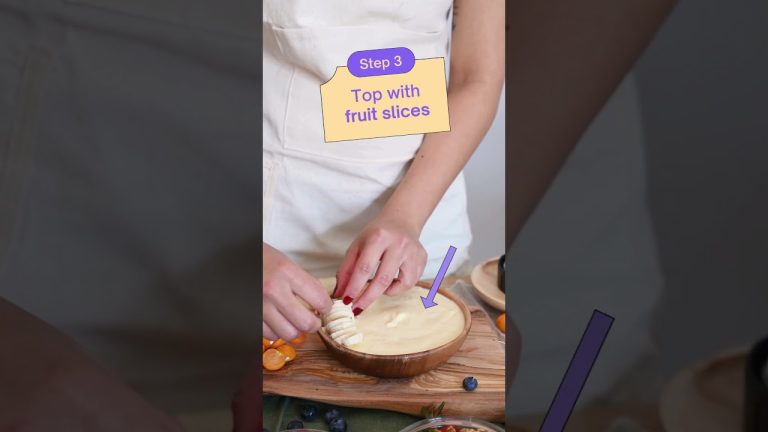 😋 Mouth-Watering Smoothie Bowl Recipe😋  #shorts #short