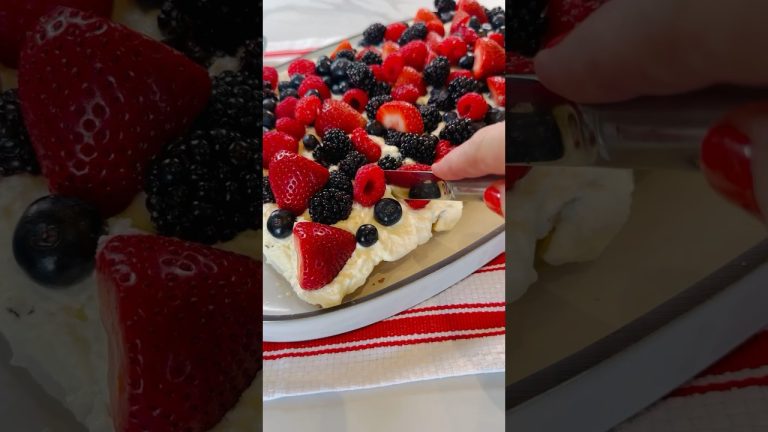 Vanilla Bean Fruit Slab Cake | Easy Summer Dessert Recipe with Berries | Casa de Suna #desserts