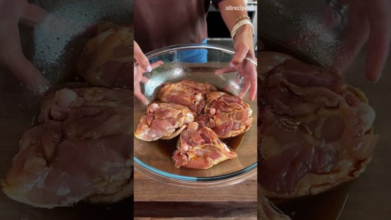 Air Fryer Sesame Chicken Thighs