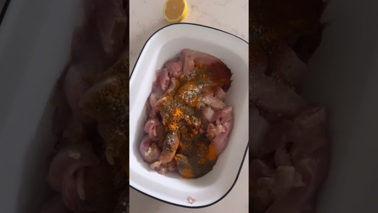 Sheet Pan Chicken Shawarma