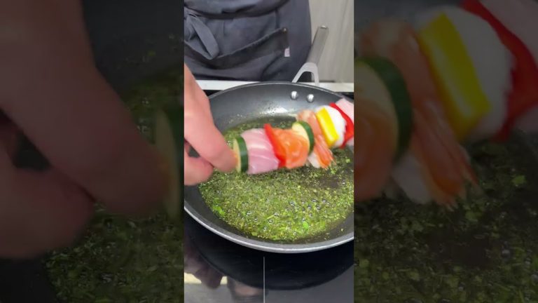 FISH SKEWERS 🍢🌞🌊 for your summer BBQ!