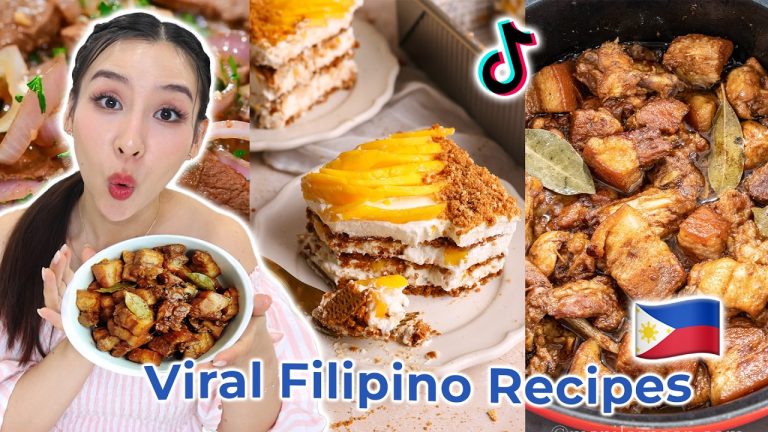 I Tried Viral Filipino TikTok Recipes🇵🇭 *OMG*