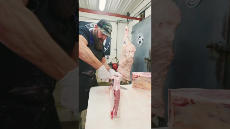 Who'd smoke these Tajima Wagyu ribs? 🔥 #shorts #beef  #ribs #tajima #wagyu