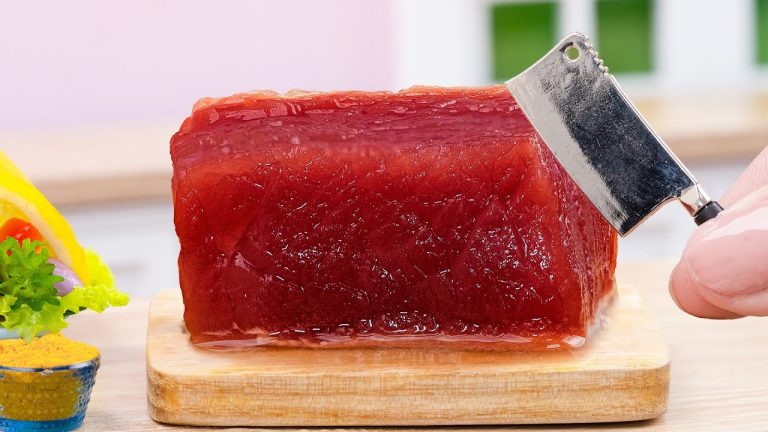 Amazing Miniature Beef Recipe 🥩Beef Stew With Tortilla 🫓 Mexican Food | Best Of Delicious Miniature