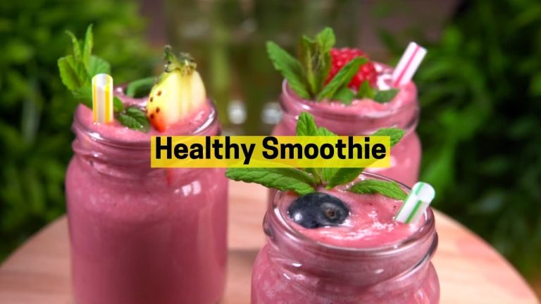 Healthy Smoothie – Berry Protein Smoothie