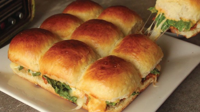 Cheesy Chicken Sliders 🎀 ྀིྀི Recipe By Chef Hafsa