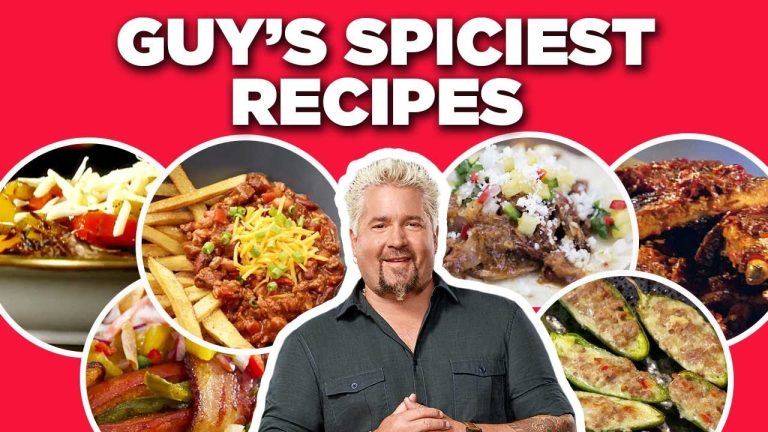 Guy Fieri’s Spiciest Recipe Videos | Guy's Big Bite | Food Network
