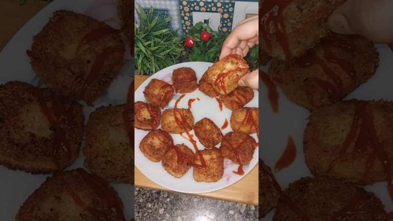 #crispy potato snacks #potatosnacks #potatorecipe #crispysnackrecipe #potato #bread #recipe #snacks