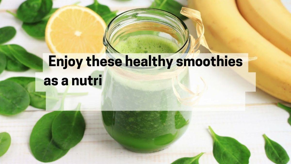 Healthy Smoothie – Green Detox Smoothie
