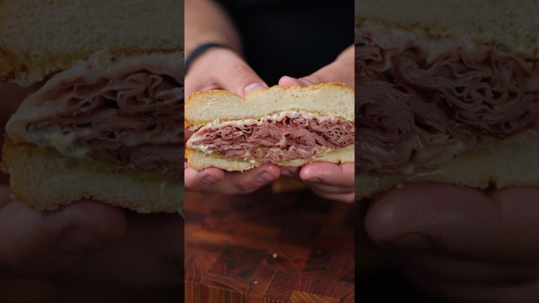 Anthony Bourdains Favorite Sandwich is AMAZING !! Mortadella Sandwich