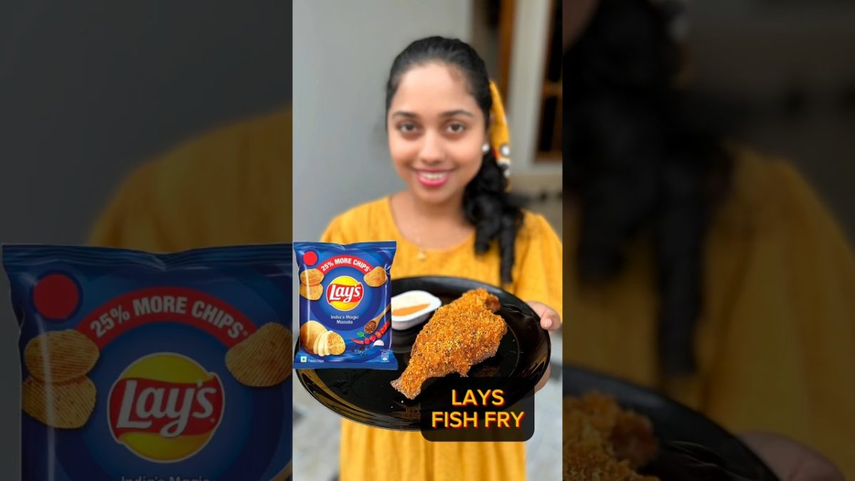 LAYS FISH 🐟 Fry 🤩😍 #lays #fishfry #malluvlogz