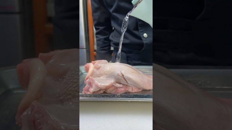 Marinade makes the meat tender and sweet