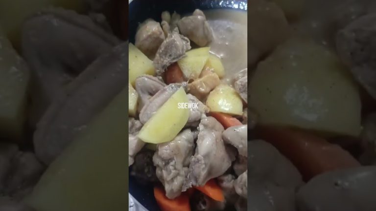 Ultimate Chicken Caldereta Recipe | Filipino Cooking Made Easy #shorts #youtubeshort #shortvideo