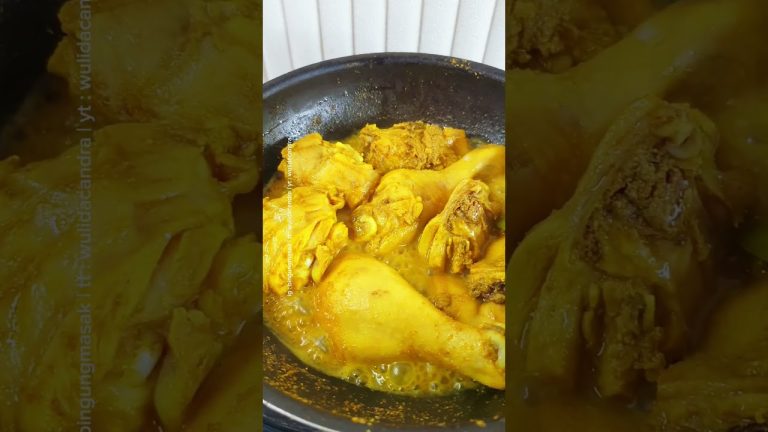 cara ungkep ayam tanpa air ini bikin ayam tambah enak loh