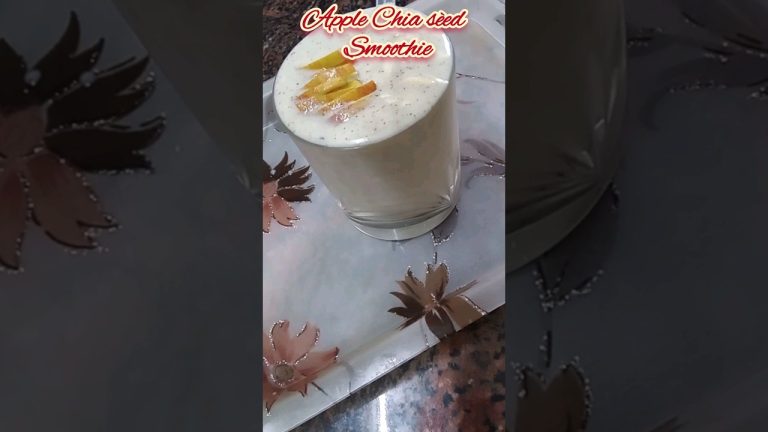 #Apple #Chia Sèed #Smoothie Recipe | #Dryfruits Smoothie Recipe |#healthybreakfast |#Shorts | #drink