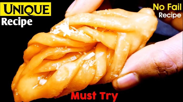 Easy and Tasty Dessert Recipe | Dessert Recipe | Sweet Recipe | Khaja recipe | Sweets Recipe at home