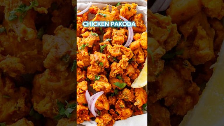 ମେଘୁଆ ପାଗକୁ ଗରମ ଗରମ ଚିକେନ ପକୋଡା#shorts #viral #trending #odiablogger #minivlog #food