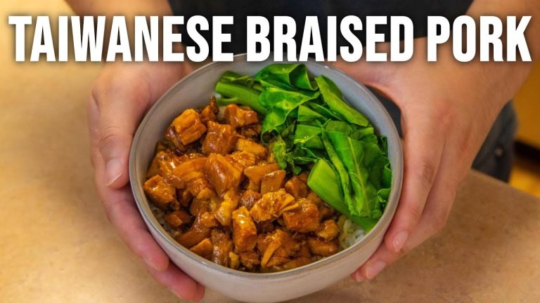 How to Make Taiwanese Street Food | Braised Pork Recipe