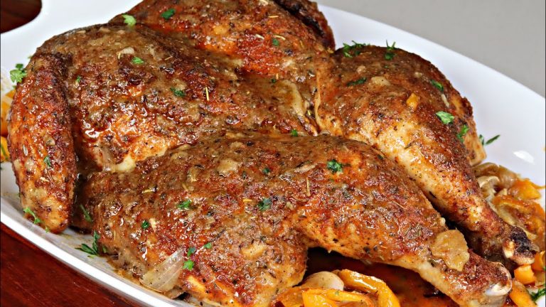 Juicy OVEN Roasted Chicken | How To Bake A Whole Chicken Easy