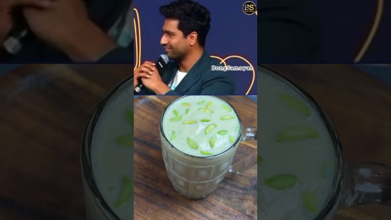 Vicky Kaushal’s Favourite Dry Fruit Smoothie Recipe | #vickykaushal #shorts